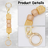 2Pcs Square Resin Beaded Bag Extension Chains PURS-GF0001-07B-5