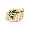 Rack Plating Brass Enamel Pendants KK-S372-04A-04-2