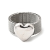 304 Stainless Steel Finger Rings for Women RJEW-K258-11P-4