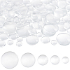 100Pcs 5 Styles Transparent Glass Cabochons GGLA-BBC0001-04-1