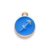 Alloy Enamel Pendants LS-X-ENAM-S124-01B-02F-2