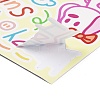 8Pcs PVC Self-Adhesive Stickers STIC-L001-03-3