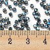Full Rainbow Plated Transparent Electroplate Glass Beads EGLA-M030-02A-FR02-3