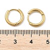 Ion Plating(IP) 304 Stainless Steel Hoop Earrings X-EJEW-P177-G-06-4