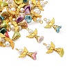 50Pcs Acrylic Imitation Pearl & Glass Pendants PALLOY-JF03940-3