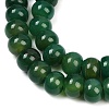 Dyed Natural Agate Beads Strands G-U030-A01-03-4