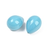Electroplate Opaque Glass Beads GLAA-A044-02F-2