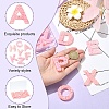 26Pcs 26 Styles Transparent Epoxy Resin Pendants CRES-YW0002-28H-3