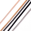 Iron Box Chain Necklace Making NJEW-WH0007-01A-3