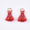 Polyeter Tassel Pendants FIND-S305-03C-2