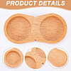 Wood Pepper Grinder Holder AJEW-WH0479-43-4