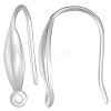 5 Pairs 925 Sterling Silver Earring Hooks STER-BBC0001-46-1