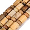 Natural Huanglong Jade Beads Strands G-Q616-09G-2