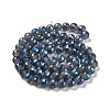 Electroplate Glass Beads Strands EGLA-Z001-03A-FR03-2