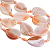 Natural Banded Agate/Striped Agate Beads Strands GG-CBAE0EB-01A-04-4