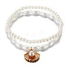 Imitation Pearl Anklets WG7595C-01-5