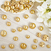 40Pcs 3-Hole Brass Buttons BUTT-CY0001-18A-3
