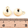 Brass Pendant Cabochon Settings KK-T077-16G-03-3