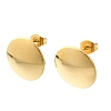 Ion Plating(IP) 201 Stainless Steel Stud Earrings EJEW-K270-06A-G-1