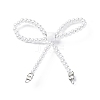 Alloy & Glass Bowknot Chandelier Component Links PALLOY-D359-02B-1