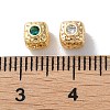 Brass Glass Beads KK-F867-31G-3