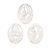 Natural White Shell Carved Cabochons SSHEL-I026-22A-1