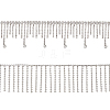 2 Yrads 2 Style Iron with Glass Cup Chain CH-TA0001-03-2