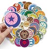 50Pcs Magic Circle PET Waterproof Stickers PW-WG4A4A6-01-6