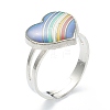 Adjustable Iron Finger Rings RJEW-B032-10P-3