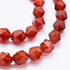 Natural Carnelian Beads Strands G-K260-06B-1