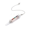 Mixed Gemstone Pointed Dowsing Pendulums G-F733-01-2