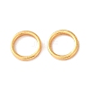Brass Linking Rings KK-C157-06B-G-1