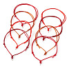 40Pcs 4 Colors Adjustable Nylon Cord Bracelets Making BJEW-TA00672-2
