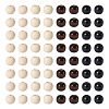 Craftdady Natural Wood Beads WOOD-CD0001-02-15