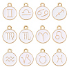 Alloy Enamel Pendants ENAM-YW0001-100-1