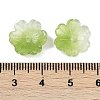 Transparent Spray Paint Glass Beads X1-GLAA-H035-04E-3