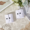 Removable Cotton Wrist Cuffs with Resin Button AJEW-WH20077-020A-3