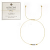Natural Moonstone Braided Beads Bracelets for Women LS-LU0568-5-1