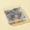 80Pcs 8 Colors Electroplate Glass Beads EGLA-FS0001-29-6