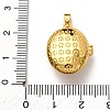 Brass Enamel Locket Pendants LS-KK-K305-05G-4