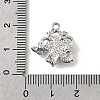 Alloy Acrylic Pendants PALLOY-R157-02P-02-3