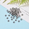 Tarnish Resistant 5-Petal 316 Surgical Stainless Steel Bead Caps STAS-N030-03P-6