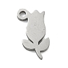 Non-Tarnish Laser Cut 304 Stainless Steel Charms STAS-G323-02P-1