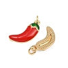 Brass Pendants KK-C095-07A-G-2