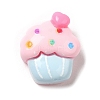 Opaque Resin Decoden Cabochons RESI-C036-04C-1