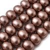 Shell Pearl Beads Strands BSHE-F013-01L-1