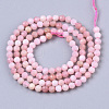 Natural Pink Opal Beads Strands G-R462-018B-A-2