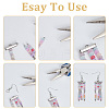 320Pcs 16 Styles Iron Slide On End Clasp Tubes IFIN-CN0001-08-6
