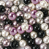 150Pcs 6 Colors Shell Pearl Beads Sets BSHE-TA00020-07-11