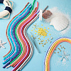 DIY Stretch Bracelets Making Kits DIY-TA0003-16-3